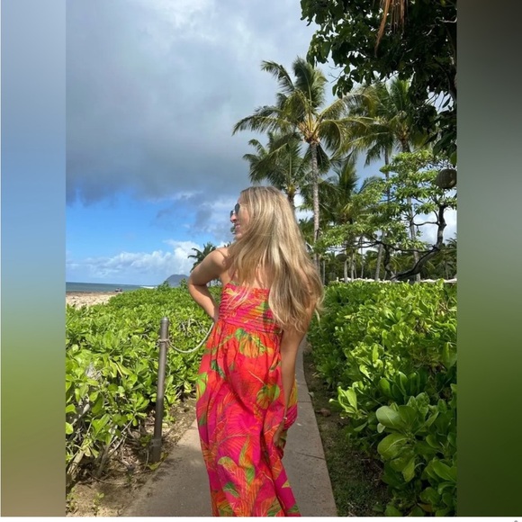 🥭FARM RIO ombré forest maxi dress - Picture 6 of 13